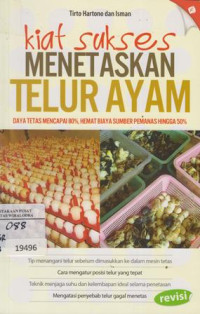 Image of Kiat Sukses Menetaskan Telur Ayam