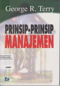 Image of PRINSIP-PRINSIP MANAJEMEN