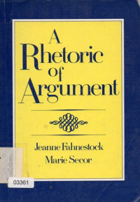 Image of A Rhetoric Of Argument