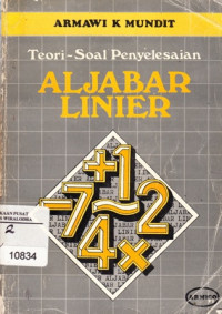 Image of Teori-soal penyelesaian Aljabar Linear