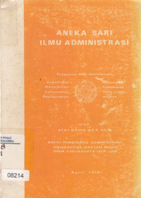 Image of Aneka Sari Ilmu Administrasi