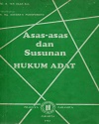 Image of Asas-Asas Dan Susunan Hukum Adat