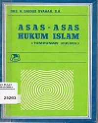 Image of Asas-Asas Hukum Islam (Himpunan Kuliah)
