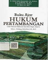 Image of Buku Ajar Hukum Pertambangan