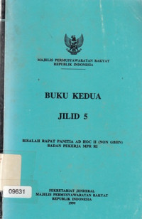 Image of Buku Kedua jilid 5