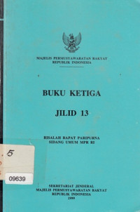 Image of Buku Ketiga Jilid 13