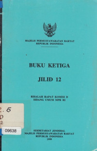 Image of Buku Ketiga jilid  12