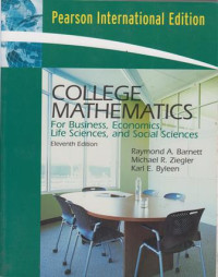 Image of College Mathematics: for Business, Economics, Life Sciences, & Social Sciences