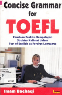 Image of Concise Grammar for TOEFL