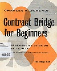 Image of Contract Bridge For Beginners