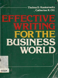 Image of Effective Writing For The Business World