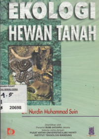 Image of Ekologi Hewan Tanah