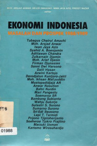 Image of Ekonomi Indonesia Masalah dan Prospek 1988/1989