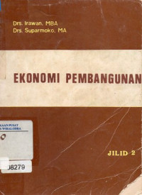 Image of Ekonomi Pembangunan Jilid 2