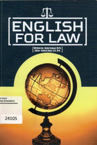 Image of English For Law