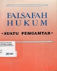 Image of Falsafah Hukum Suatu Pengantar