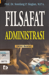 Image of Filsafat Administrasi
