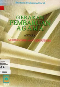 Image of Gerakan Pembaruan Agama Antara Modernisme dan Tajdiduddin
