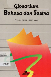 Image of Glosarium Bahasa Dan Sastra