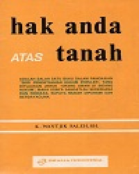 Image of Hak Anda Atas Tanah