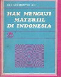 Image of Hak Menguji Materil Di Indonesia