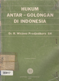 Image of Hukum Antar Golongan Di Indonesia