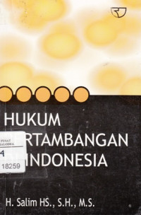 Image of Hukum Pertambangan Indonesia