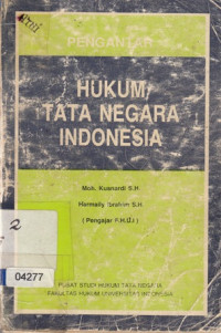 Image of Hukum Tata Negara Indonesia