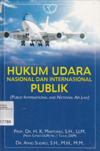 Image of Hukum Udara Nasional Dan Internasional Publik: Public International And National Air Law