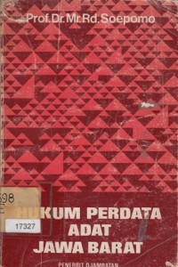 Image of Hukum Perdata Adat Jawa Barat