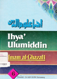 Image of Ihya' Ulumiddin Jilid 6
