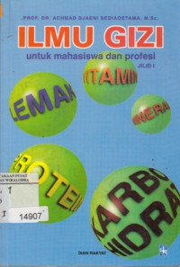 Image of Ilmu Gizi untuk Mahasiswa & Profesi. Jilid 1
