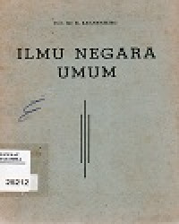 Image of Ilmu Negara Umum
