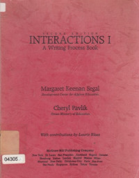Image of Interactions I A witing Process Book
