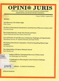 Image of Jurnal Hukum Dan Perjanjian Internasional