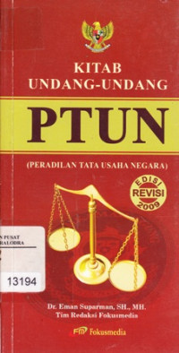 Image of Kitab Undang-Undang PTUN (Peradilaan Tata Usaha Negara)