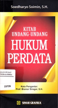 Image of Kitab undang-undang hukum perdata