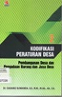 Image of Kodifikasi Peraturan Desa 2 : Pembangunan Desa dan Pengadaan Barang dan Jasa Desa