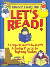 Image of Let's read! : Acomplete month-by-month activities program for begining readers