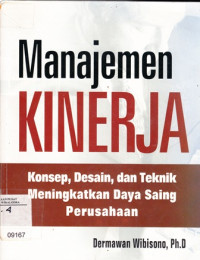 Image of Manajemen Kinerja : Menciptakan Keunggulan Bersaing