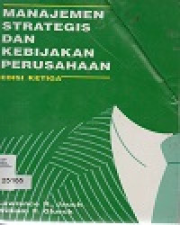 Image of Manajemen Strategis dan Kebijakan Perusahaan