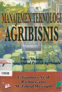 Image of Manajemen Teknologi Agribisnis