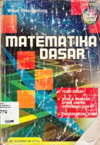 Image of Matematika dasar