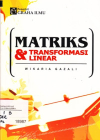 Image of Matriks dan transformasi linear