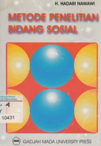 Image of Metode penelitian Bidang Sosial