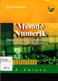 Image of Metode numerik dilengkapi dengan animasi matematika dan panduan singkat maple