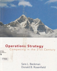 Image of Operations Strategy: Competing in the 21st Century