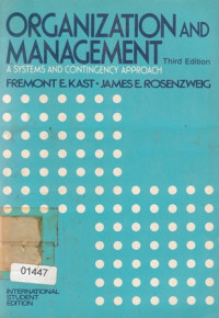 Image of Organization Management : Third A Systems And Contigency