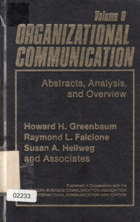 Image of Organizational Comunication: Abstracts, Analysisi, and Overview