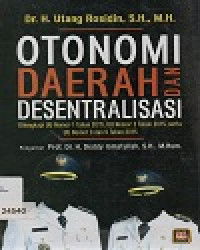 Image of Otonomi Daerah Dan Desentralisasi